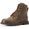Ariat Groundbreaker 6″ Work Boot – Men’s Safety Toe Lace-up Work Boot(Brown)