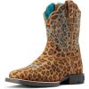 Ariat Kids’ Primetime Easy Fit Western Boot(Faded Leopard)