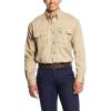 Ariat Men’s Big and Tall Flame Resistant Work Shirt(Khaki)