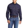 Ariat Men’s Big and Tall Flame Resistant Work Shirt(Navy)