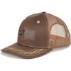 Ariat Men’s Black Red Gray Mesh Hat(Brown)