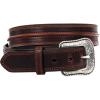 Ariat Men’s Distressed Leather Western Belt(Distressed Brown)