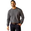 Ariat Mens Fr Pima T-Shirt(Charcoal Grey)