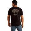 Ariat Men’s Graphic T-Shirt(Black/Paisley Shield)