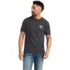 Ariat Men’s Graphic T-Shirt(Charcoal Heather/Minimalist)