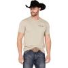 Ariat Men’s Graphic T-Shirt(Khaki Heather/Zuni Flag)