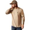 Ariat Men’s Graphic T-Shirt(Oatmeal Heather/Bison Skull)