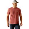 Ariat Men’s Graphic T-Shirt(Red Clay Heather/Sw Elements)