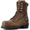 Ariat Men’s Powerline 8″ H2O Work Boot(Oily Distressed Brown)
