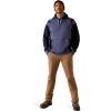 Ariat Men’s Rebar Workman Colorblock Logo Hoodie(Navy Eclipse)