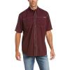 Ariat Men’s Venttek Outbound Classic Fit Shirt(Berry Bark)