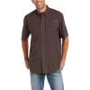 Ariat Men’s Venttek Outbound Classic Fit Shirt(Chocolate)