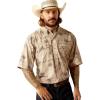 Ariat Men’s Venttek Outbound Classic Fit Shirt(Desert Mocha)