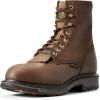 Ariat Men’s Workhog 8 Inch H2O Composite Toe Boot(Brown)