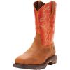 Ariat Men’s Workhog SQ Toe ST Work Boot(Dark Earth)