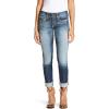 Ariat R.E.A.L. Mid Rise Stretch Skinny Jean – Women’s Slim Fit Denim(Fray Marine)