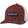 Ariat Rectangle Logo Patch Cap Red OS