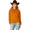 Ariat (WSL Womens Black Leopard Essential Hoodie(Roasted Pecan)