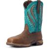 Ariat Women’s Darlin Work Boot(Chocolate Chip/Turquoise)
