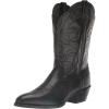 Ariat Women’s Heritage Western R Toe Western Cowboy Boot(Black)