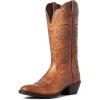 Ariat Women’s Heritage Western R Toe Western Cowboy Boot(Copper Brown)