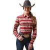 Ariat Womens Kirby Pro Tawny Port Shirt(Blushing Serape)