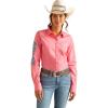 Ariat Womens Kirby Pro Tawny Port Shirt(Camellia Rose)