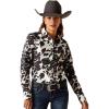 Ariat Womens Kirby Pro Tawny Port Shirt(Cow)