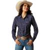 Ariat Womens Kirby Pro Tawny Port Shirt(Zona Geo Print)