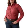 Ariat Women’s Kirby Ultra Marine Stripe Shirt(Red)