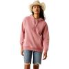 Ariat Womens Logo 2.0 Rose Wine Hoodie(Rose Wine)