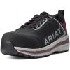 Ariat Women`s Outpace Black Composite Toe Work Shoe(Black)