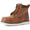 Ariat Women’s Rebar Wedge Moc Toe Waterproof Work Boot(Aged Honey)