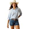 Ariat Women’s Venttek Stretch Shirt(Chambray Blue)