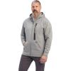 Ariat mens Rebar Workman Full Zip Hoodie(Heather Grey)