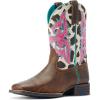 Ariat womens Lonestar Western Boot(Rowdy Rust)