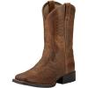 Kids’ Honor Western Cowboy Boot(Distressed Brown)