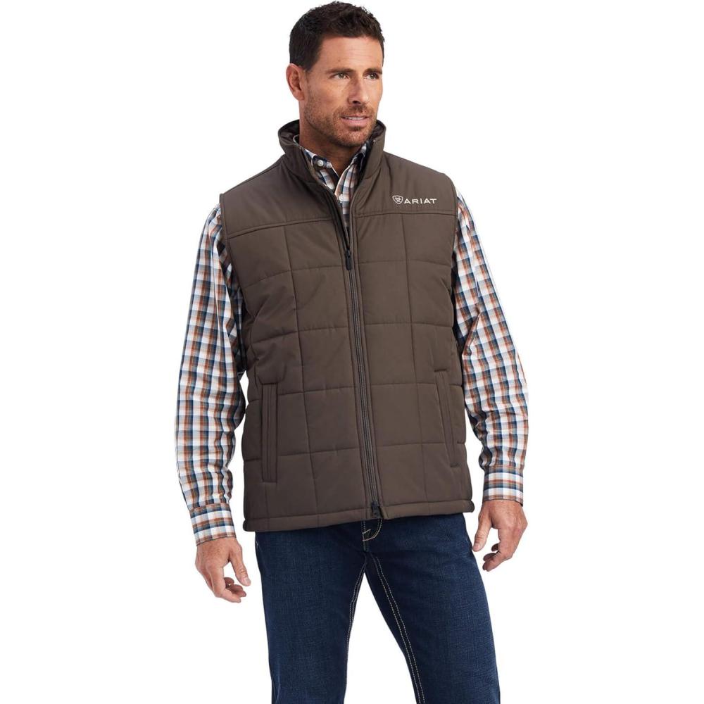 imageAriat Mens Cruis Insulated Chesnut And Navy VestBanyan Bark