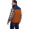 Ariat Men’s Cruis Insulated Chesnut And Navy Vest(Chestnut/Navy)