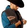 Ariat Men’s Cruis Insulated Chesnut And Navy Vest(Cornstalk)