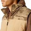 Ariat Men’s Cruis Insulated Chesnut And Navy Vest(Cornstalk Heather)