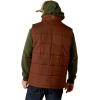 Ariat Men’s Cruis Insulated Chesnut And Navy Vest(Potting Soil)