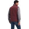 Ariat Men’s Cruis Insulated Chesnut And Navy Vest(Red Mahogany)