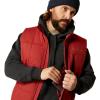 Ariat Men’s Cruis Insulated Chesnut And Navy Vest(Rosewood)