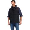 Ariat Men’s Cruis Insulated Chesnut And Navy Vest(Black/Grey)