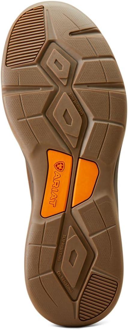 imageARIAT Mens P24707mFoo Work BootDistressed Brown