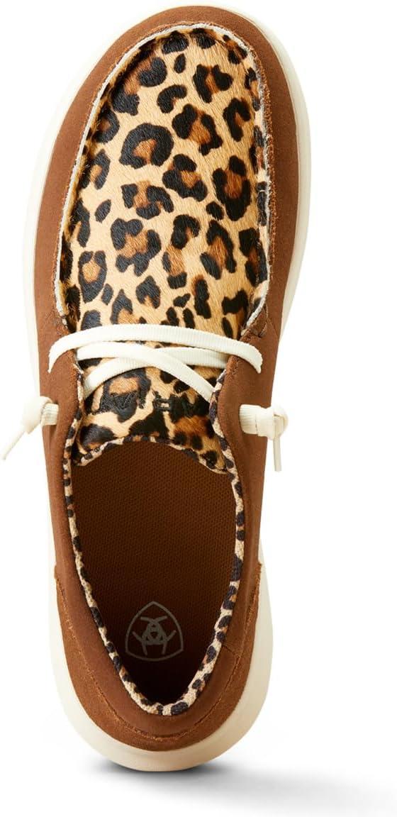 imageARIAT Unisex Youth Hilo ShoeGinger SpiceLeopard Hair on