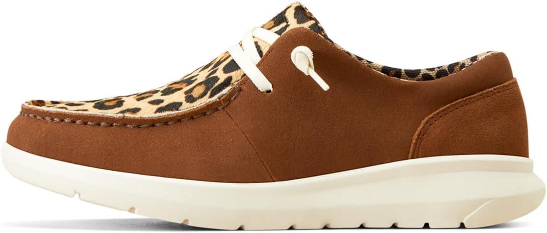 imageARIAT Unisex Youth Hilo ShoeGinger SpiceLeopard Hair on