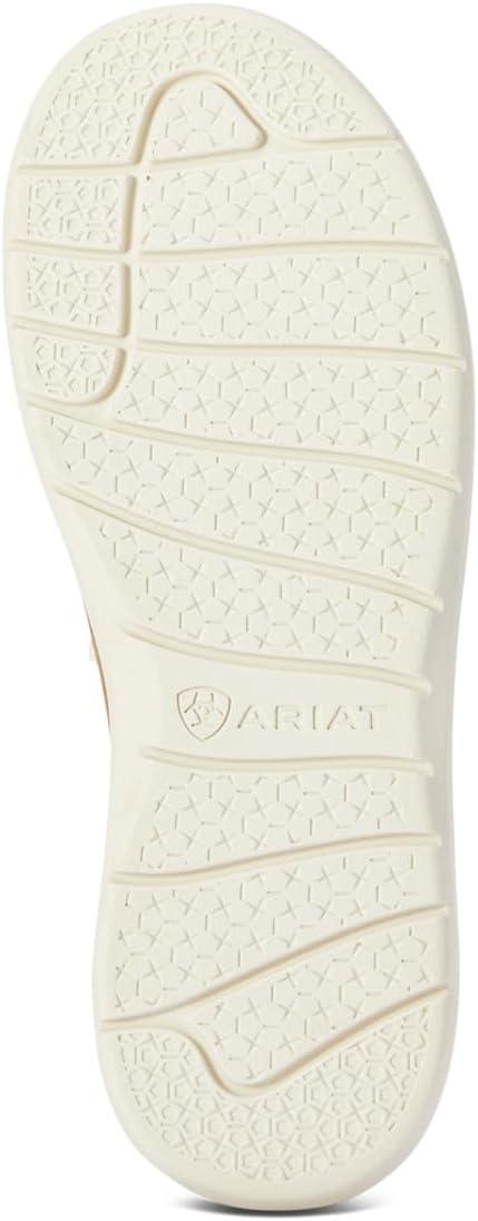 imageARIAT Unisex Youth Hilo ShoeTan Floral Emboss