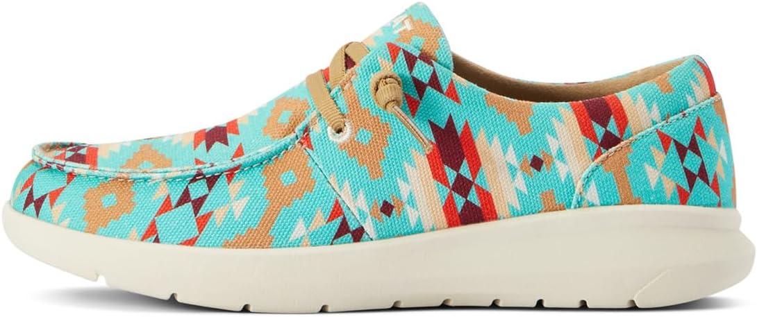 imageARIAT Unisex Youth Hilo ShoeTurquoise Saddle Blanket Multi